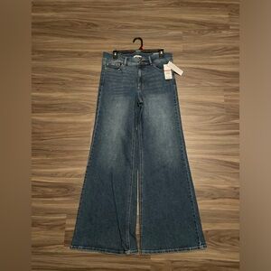 Sofia by Sofia Vergara Blue Margot High Waist Wide Leg Jeans size 10-NWT